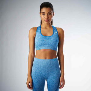 Gymshark Seamless sports bra blueberry marl S